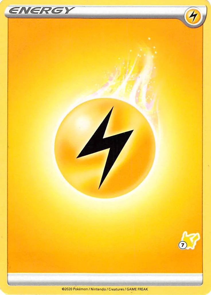 Lightning Energy (#7 Pikachu Stamped) (Battle Academy 2022) (BA22)