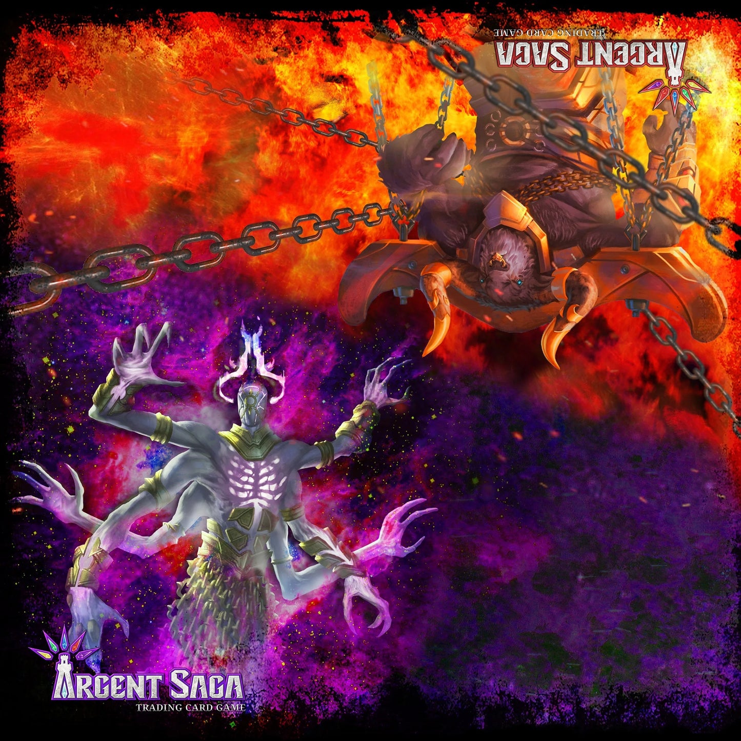 Argent Saga TCG Cloth 2-Player Playmat - Expansions