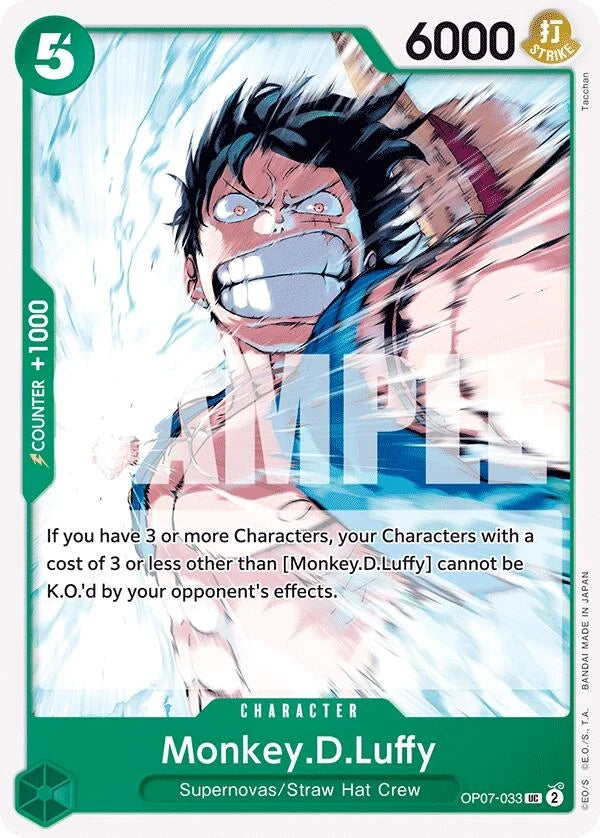 Monkey.D.Luffy (033) (OP07-033) (500 Years in the Future) (OP07)