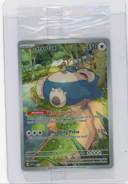 Snorlax Pokémon 151 Black Star Promo #051 (Sealed)
