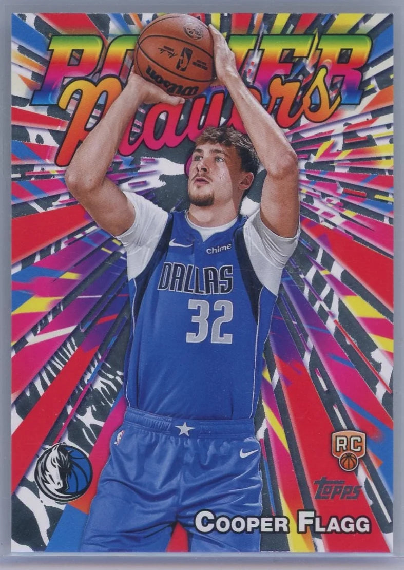 Cooper Flagg 2025 Topps Flaggship Power Players #PP-16