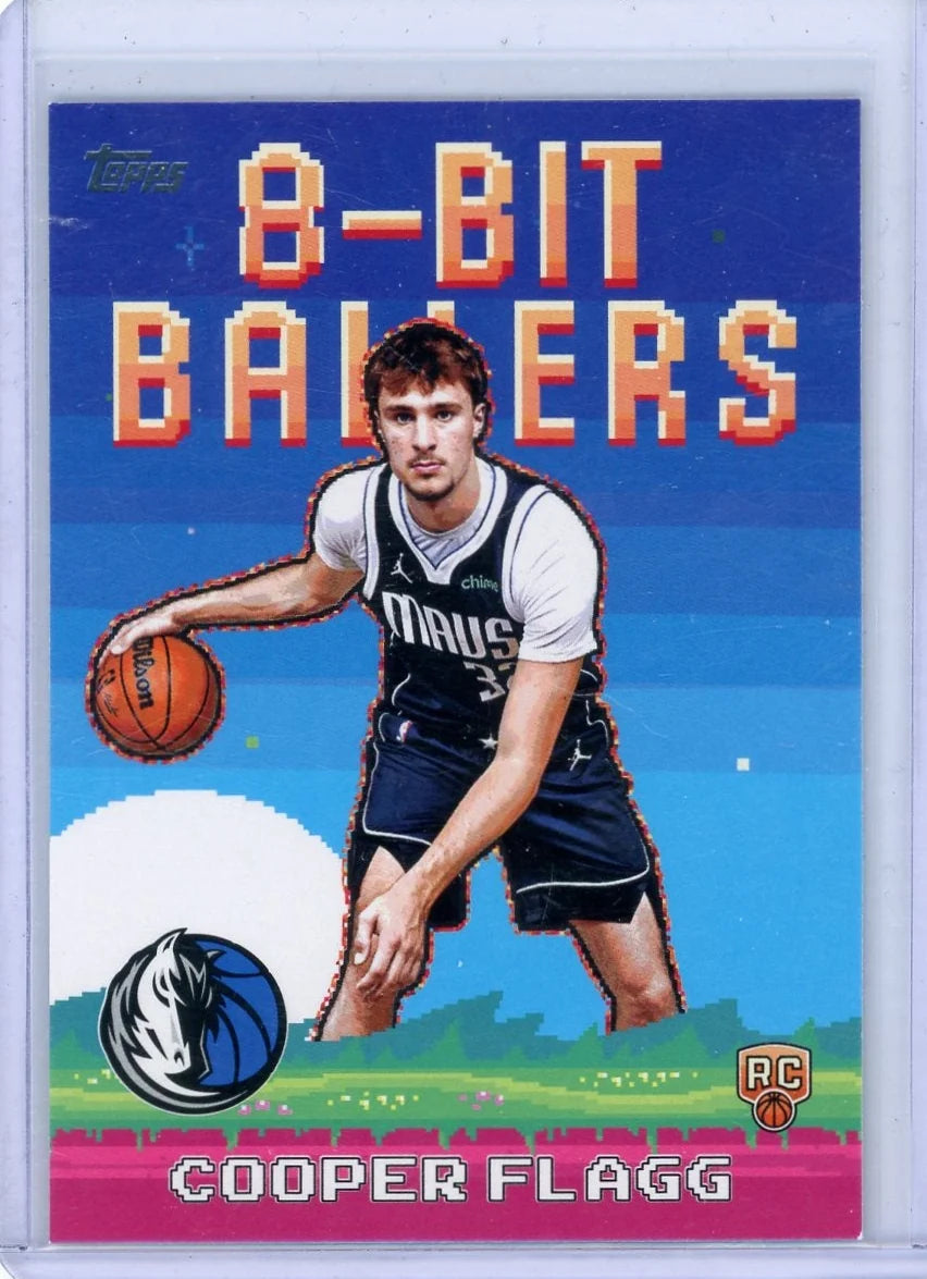Cooper Flagg 2025-26 Topps Flagship 8-Bit Ballers RC
