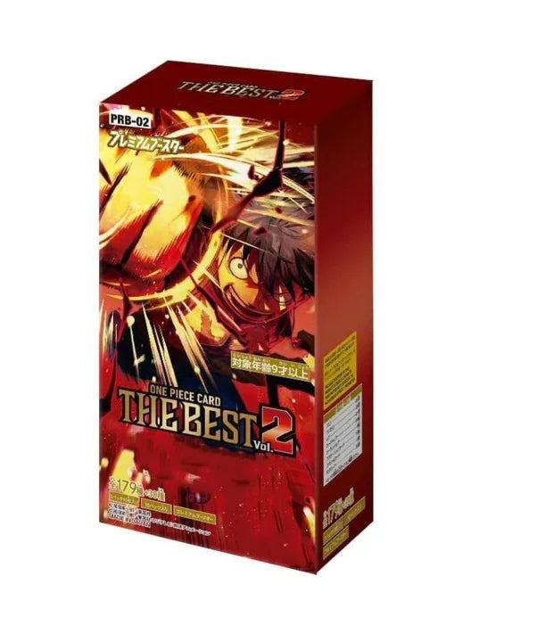 One Piece The Best PRB-02 Japanese Premium Booster Box
