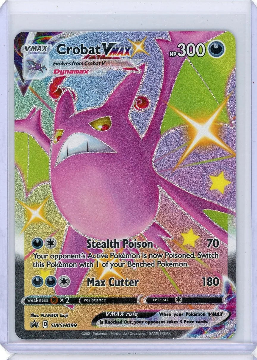 Crobat VMAX 2021 Pokemon Black Star Promo #SWSH099