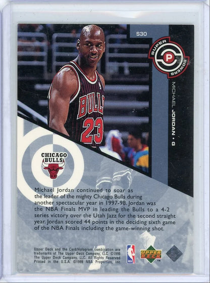 Michael Jordan 1999 Upper Deck Super Powers