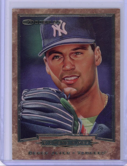 Derek Jeter 1997 Donruss Diamond Kings #'d 0394/10000