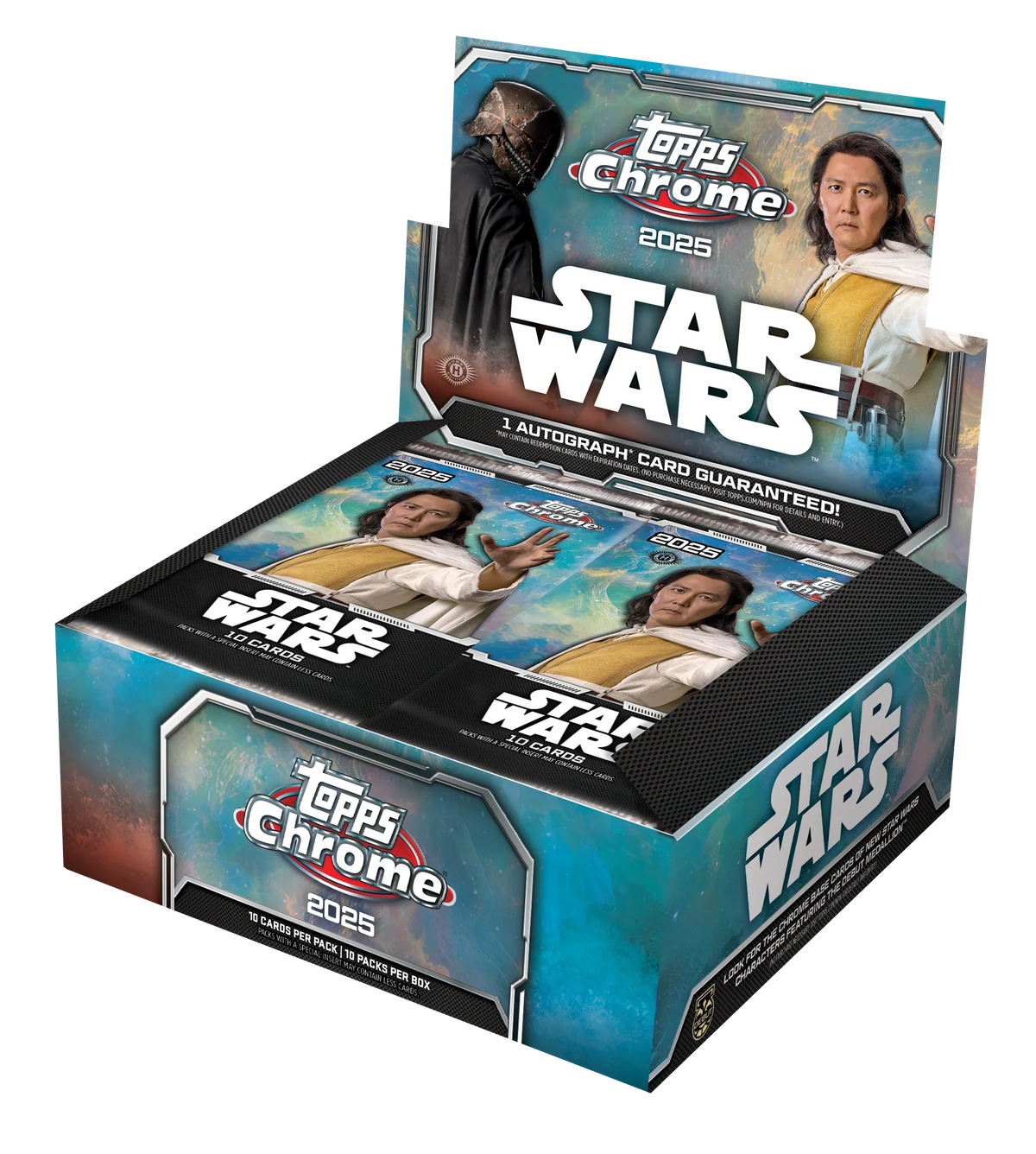 2025 Topps Chrome Star Wars Hobby 8 Box Case