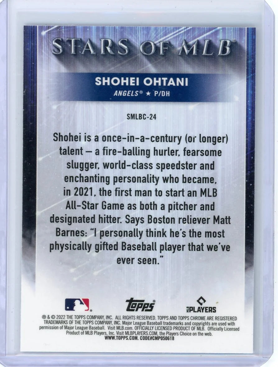 Shohei Ohtani 2022 Topps Chrome Stars of MLB