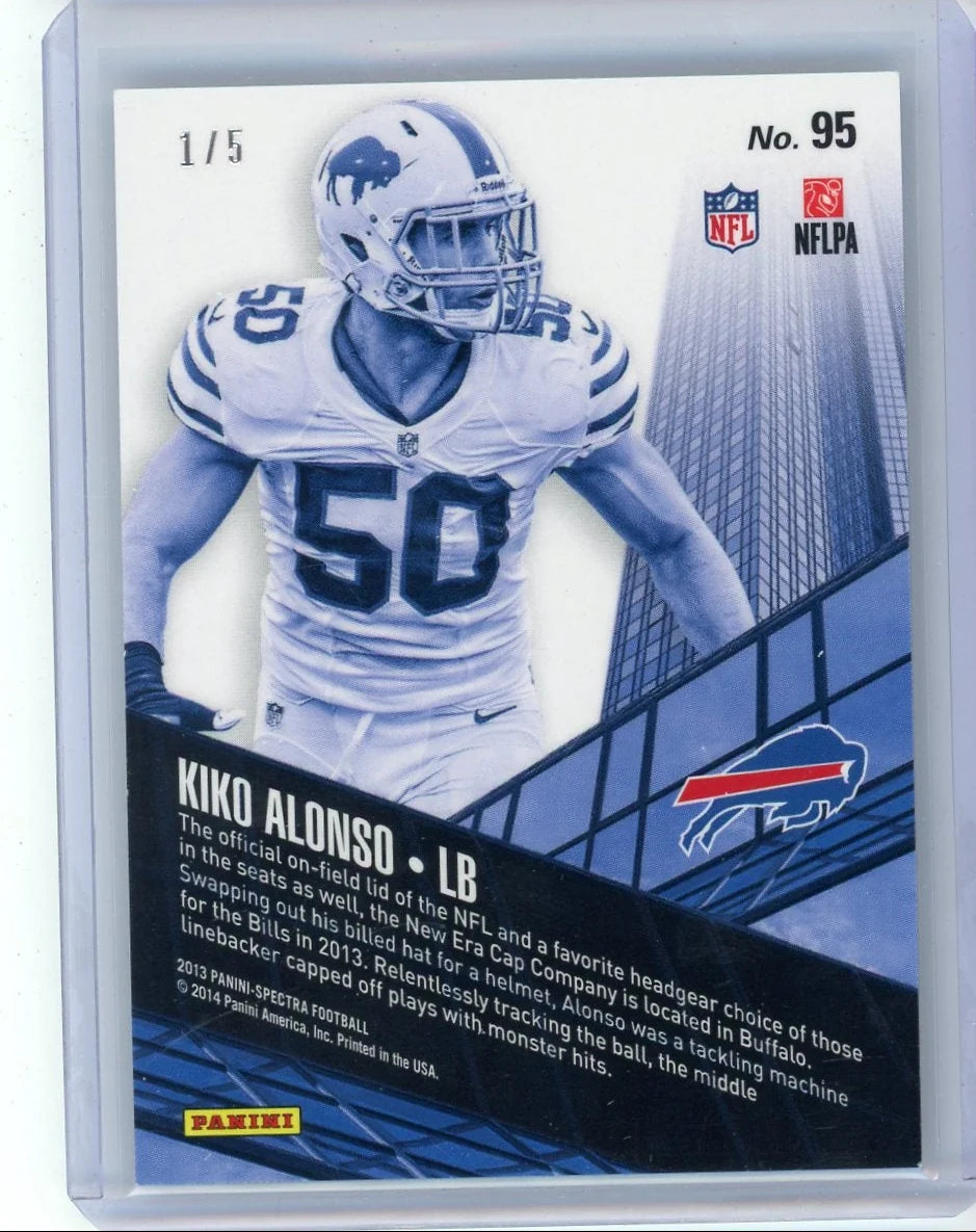 Kiko Alonso 2014 Panini Spectra City Limits green RC #'d 1/5