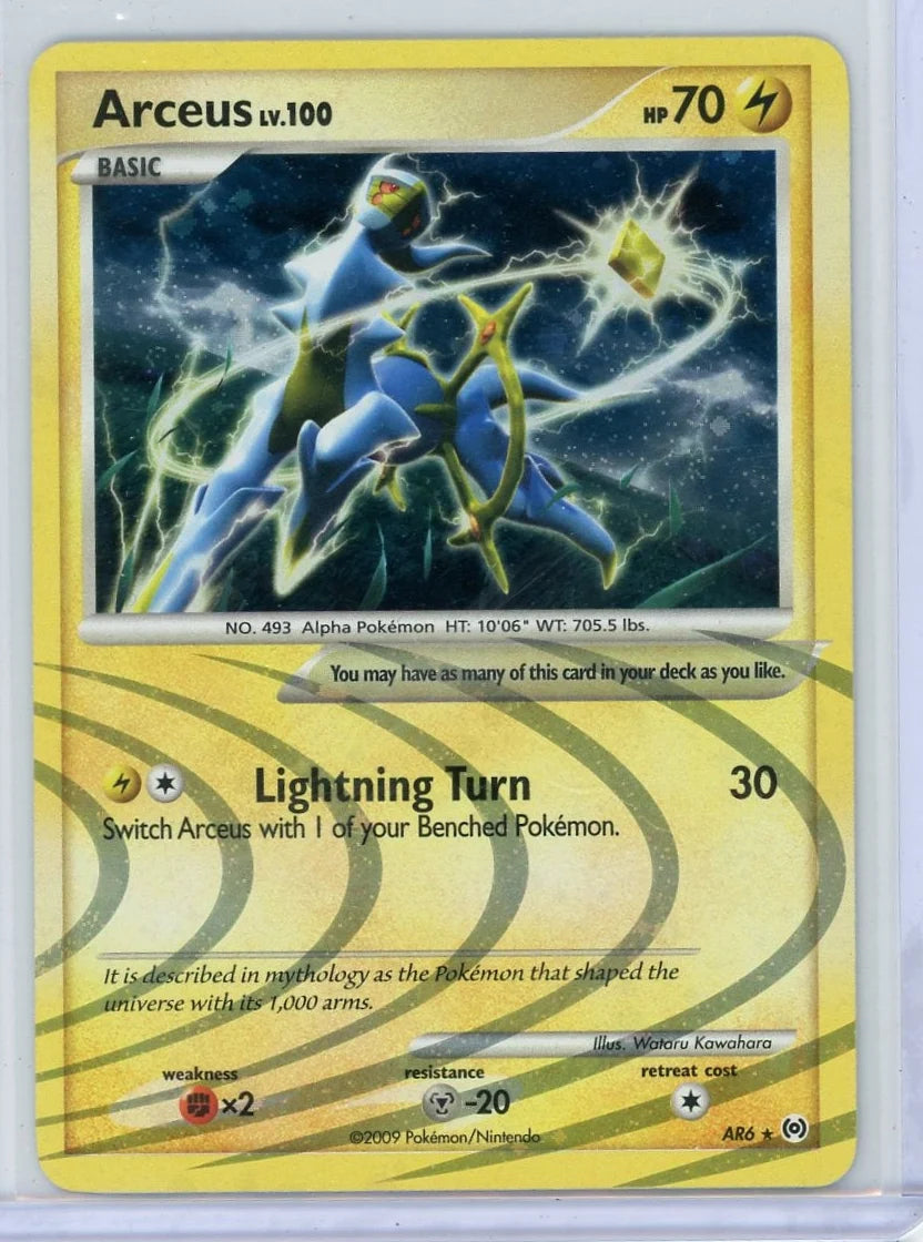 Arceus Lv. 100 Pokémon Arceus Holo #AR6