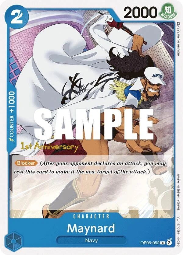 Maynard (OP05-052) (Awakening of the New Era: 1st Anniversary Tournament Cards) (OP05 ANN)