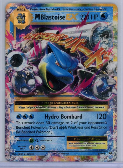 M Blastoise EX Pokémon Evolutions #22/108
