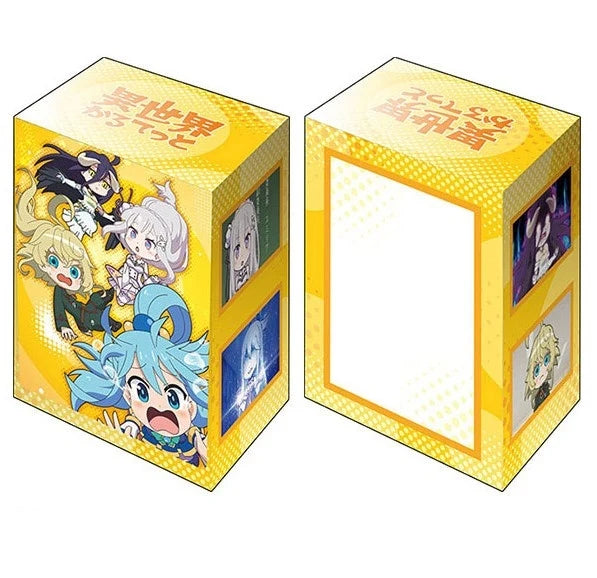 Bushiroad Deck Holder Collection V2 Vol.1055: Isekai Quartet - Aqua, Emilia, Tanya, & Albedo