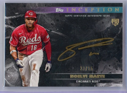 Noelvi Marte 2024 Topps Inception Rookie Autograph #'d 23/25