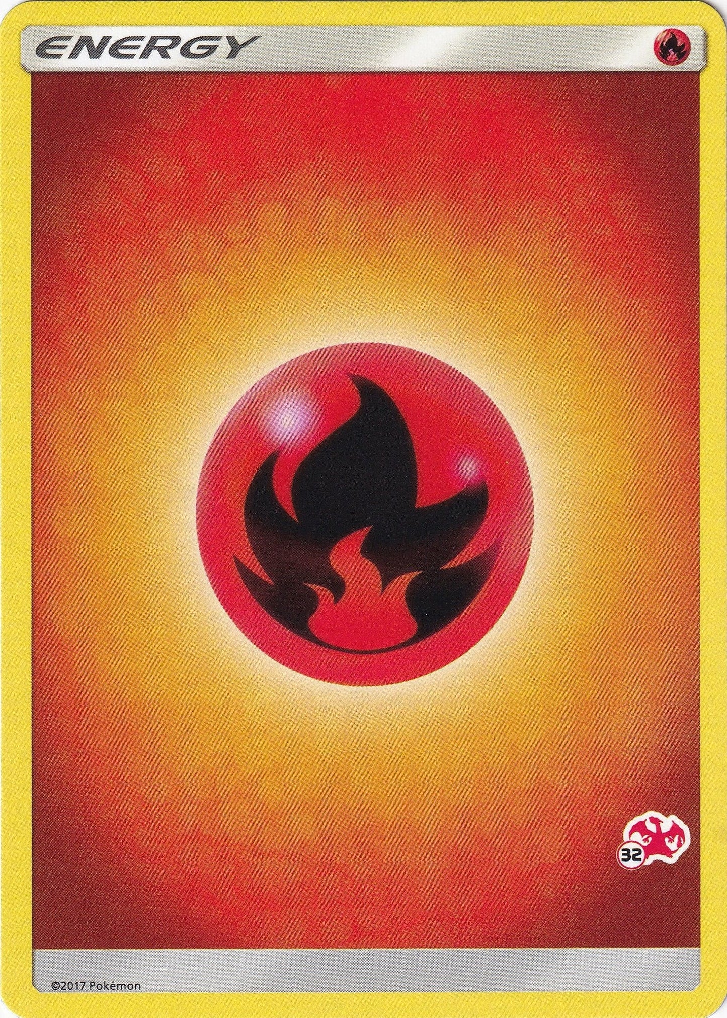 Fire Energy (#32 Charizard Stamped) (Battle Academy) (BTA)