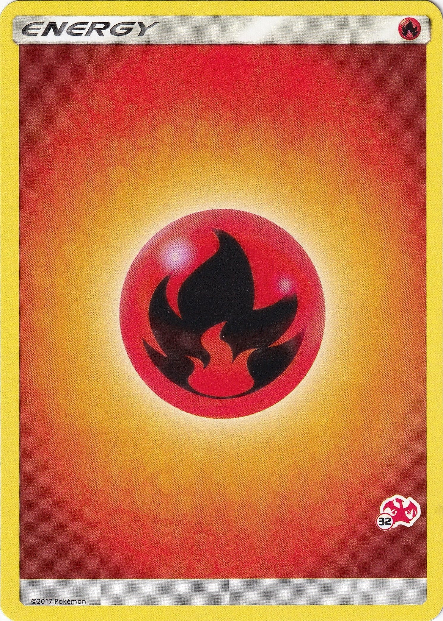 Fire Energy (#32 Charizard Stamped) (Battle Academy) (BTA)