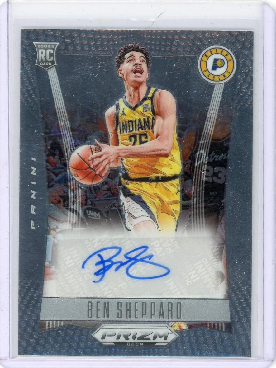 Ben Sheppard 2023-24 Panini Prizm Deca Autograph RC
