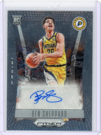 Ben Sheppard 2023-24 Panini Prizm Deca Autograph RC