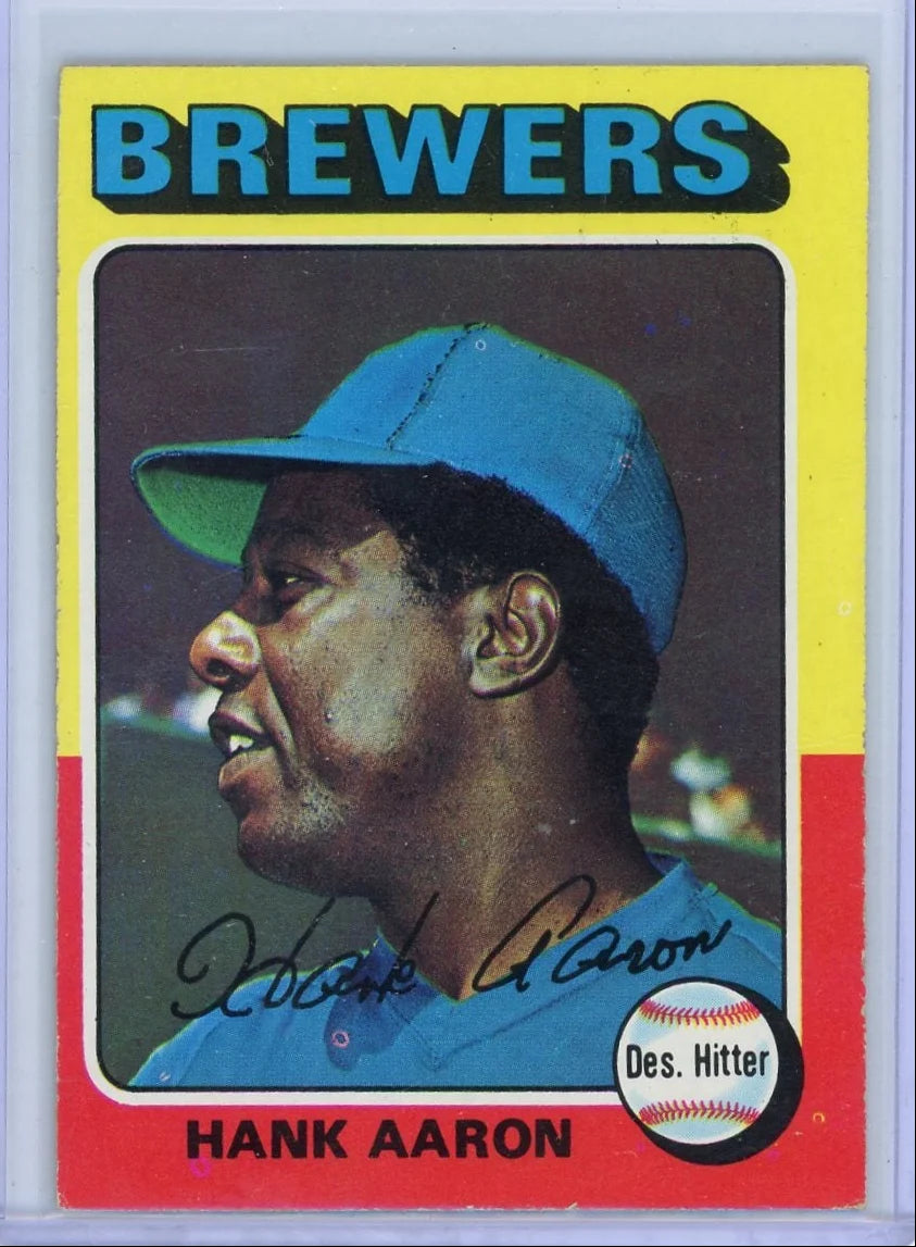 Hank Aaron 1975 Topps #660