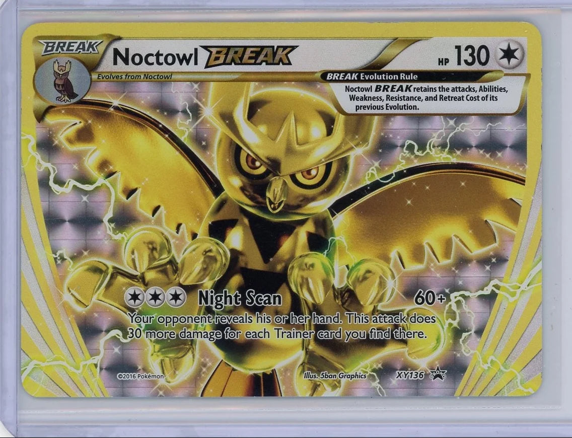 Noctowl Pokémon BREAK XY Promo #XY136