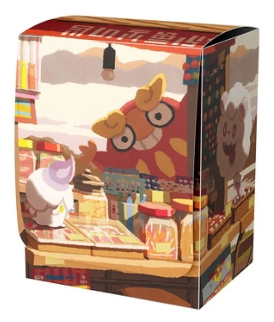 Pokemon Center Japan Exclusive: Darumaka Kitakami Stall Deck Box