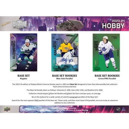 2023-24 Upper Deck Skybox Metal Universe Hockey Hobby Box