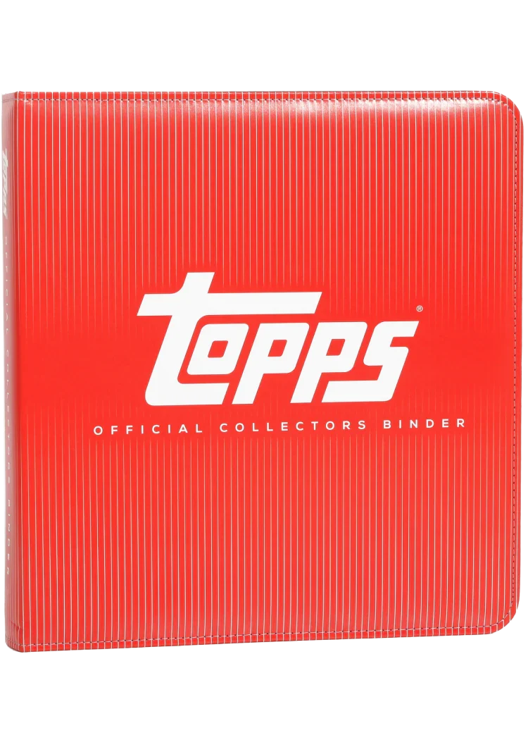 Topps Official Collector Binder Red