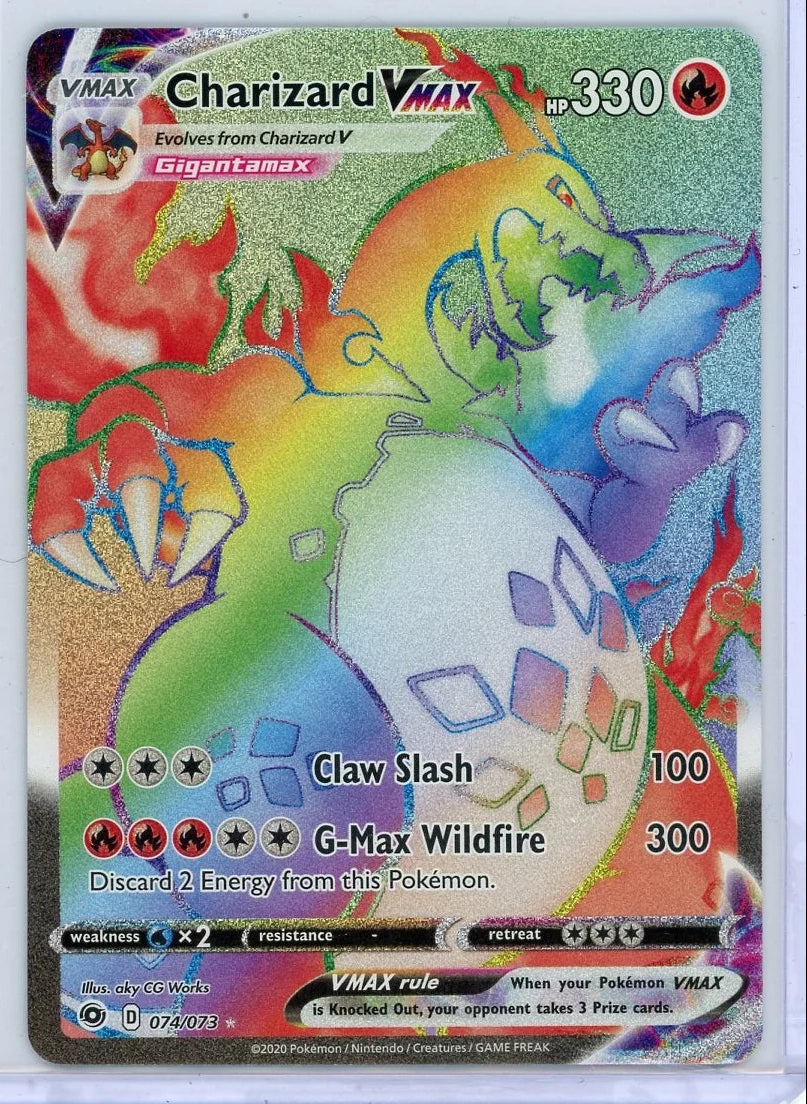 Charizard Vmax Pokémon Champions Path (Secret) #74/73