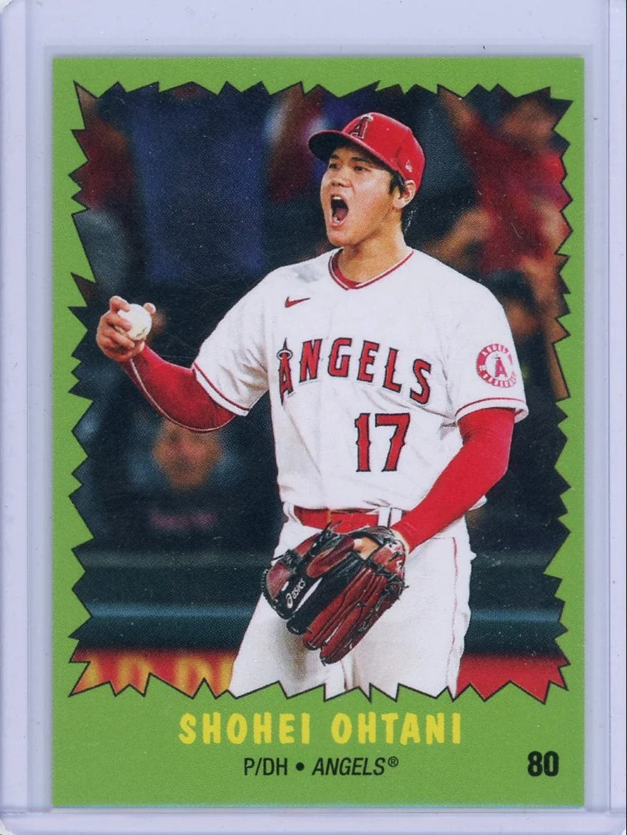 Shohei Ohtani 2022 Topps Throwback Thursday 1979 Incredible Hulk