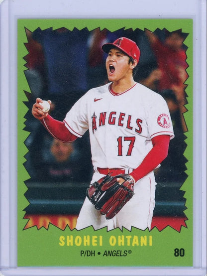 Shohei Ohtani 2022 Topps Throwback Thursday 1979 Incredible Hulk