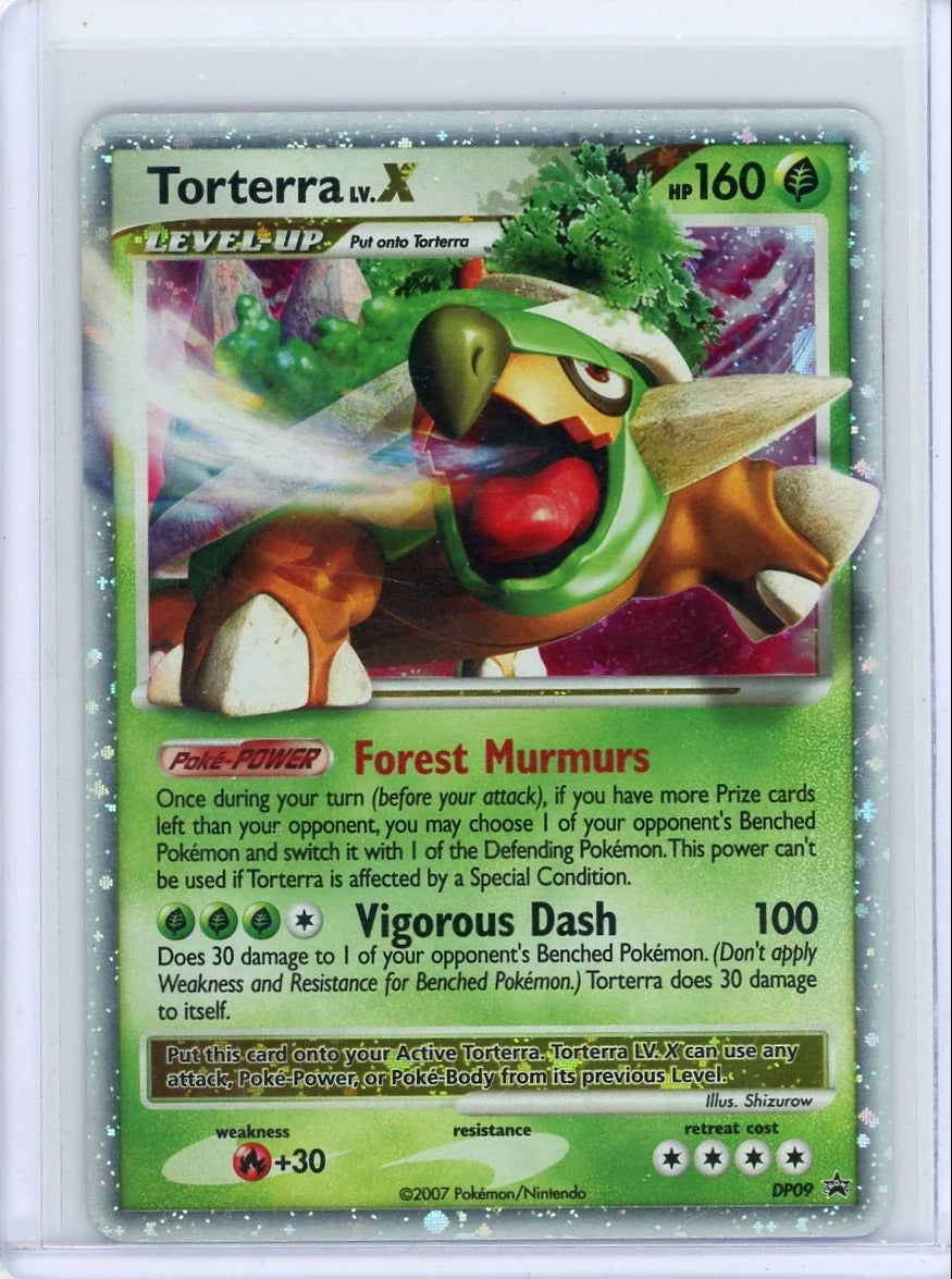 Torterra LV.X Pokémon Black Star Promo #DP09 (MP)