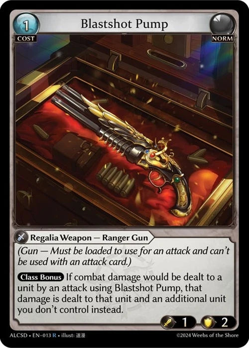 Blastshot Pump (013) (Alchemical Revolution Starter Decks) (ALCSD)