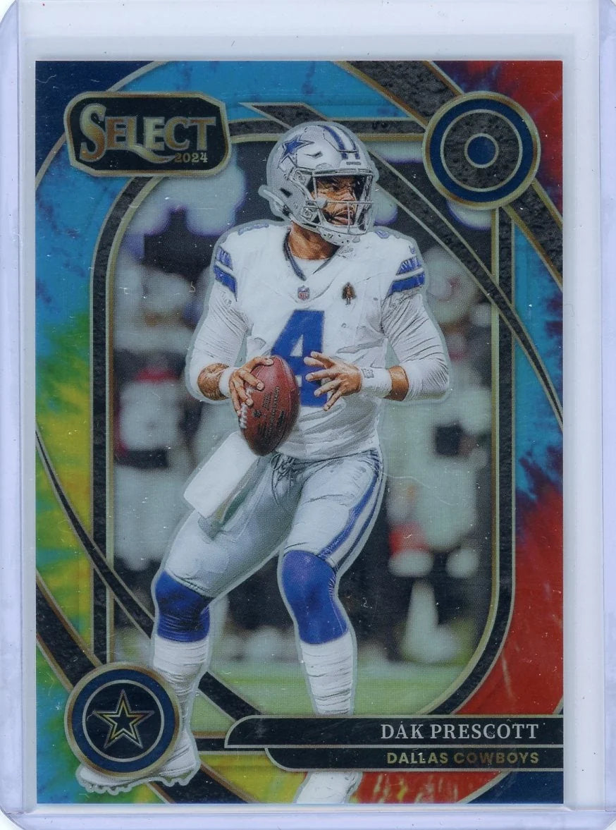 Dak Prescott 2024 Panini Select Tie Dye #'d 10/25