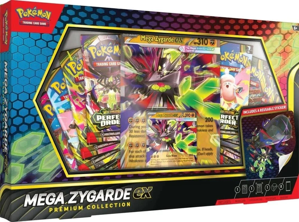 Pokémon Mega Evolution Mega Zygarde EX Premium Collection
