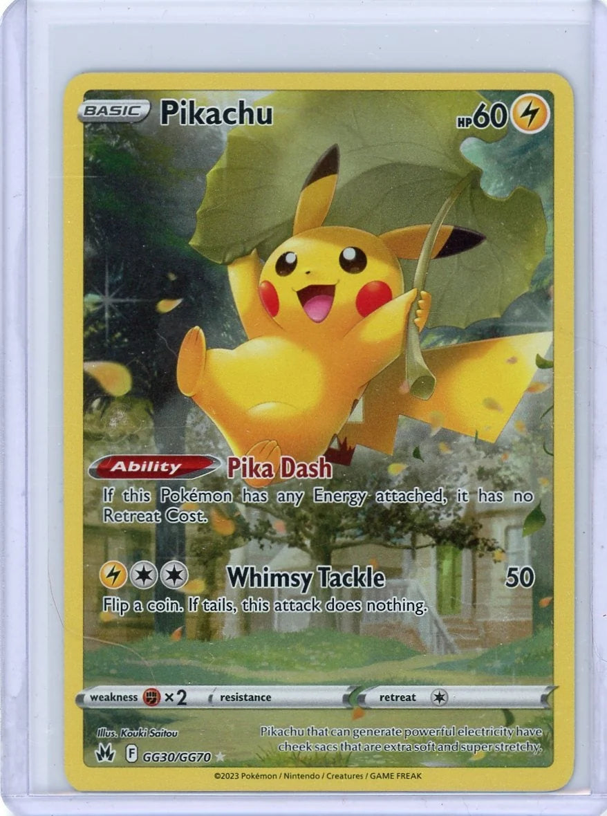 Pikachu Pokémon Crown Zenith Galarian Gallery #GG30/GG70