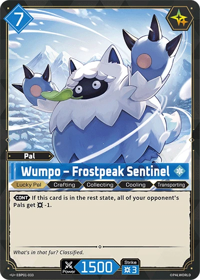 Wumpo – Frostpeak Sentinel (EBP01-033) (Dawn of Palpagos) (EBP01)