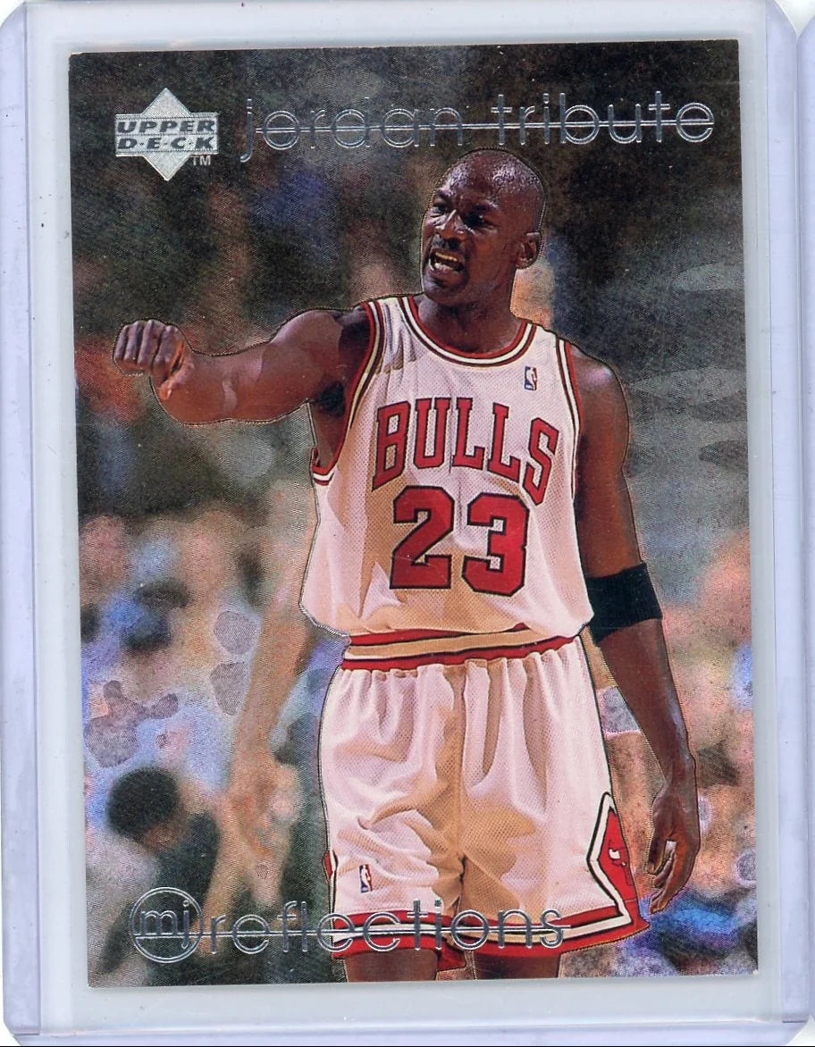 Michael Jordan 1998 Upper Deck MJ Reflections Jordan Tribute #MJ75