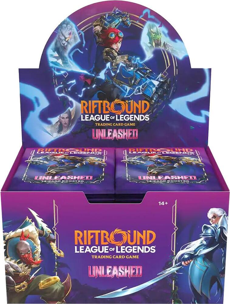 Riftbound League of Legends Unleashed Booster 6 Box Case