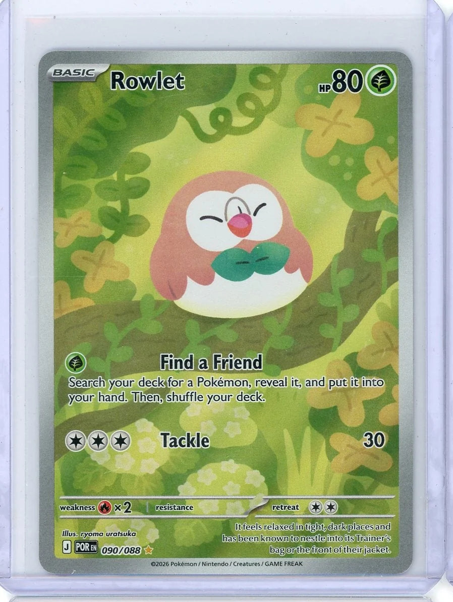 Rowlet Pokémon Perfect Order #090/088