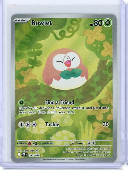 Rowlet Pokémon Perfect Order #090/088