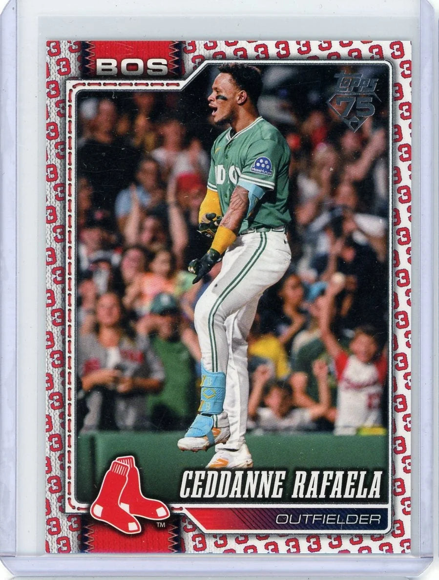 Cedanne Rafaela 2026 Topps Jersey Number SP (/3)