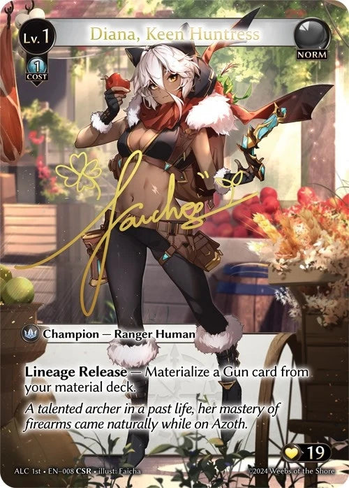 Diana, Keen Huntress (CSR) (ALC1E) (008) (Alchemical Revolution) (ALC)