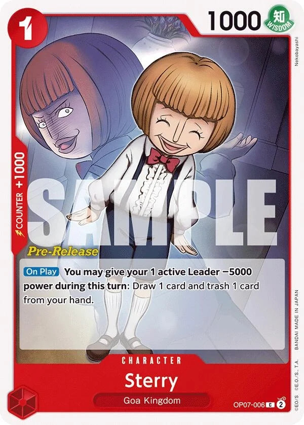 Sterry (OP07-006) (500 Years in the Future Pre-Release Cards) (OP07 PRE)