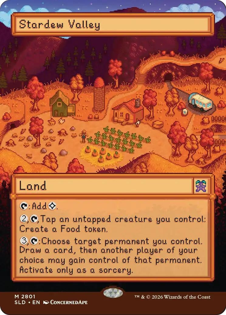 Stardew Valley (2801) (Secret Lair Drop Series) (SLD)