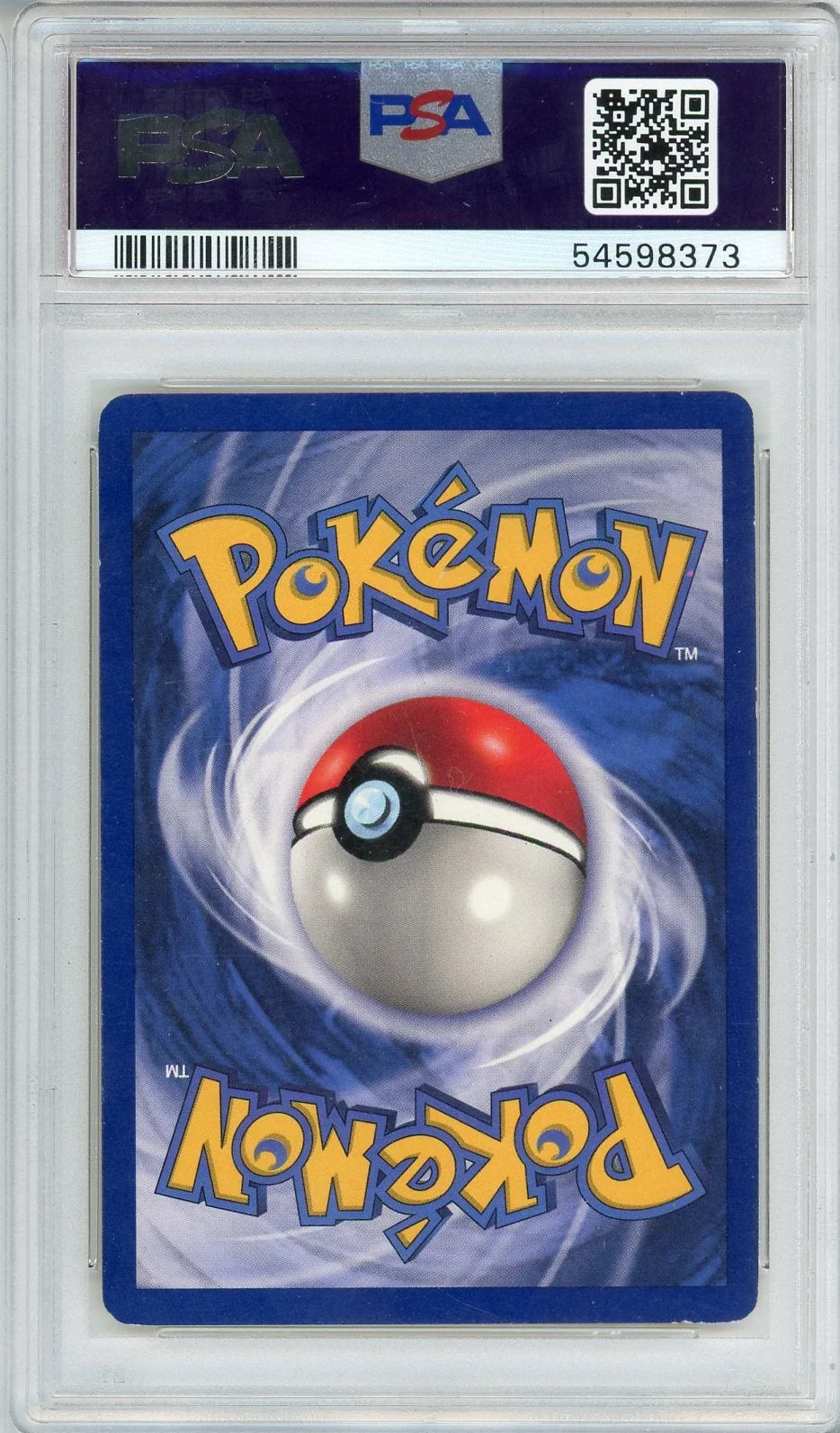 Pikachu 1999 Pokemon Red Cheeks Shadowless non-holo #58/102 PSA 6