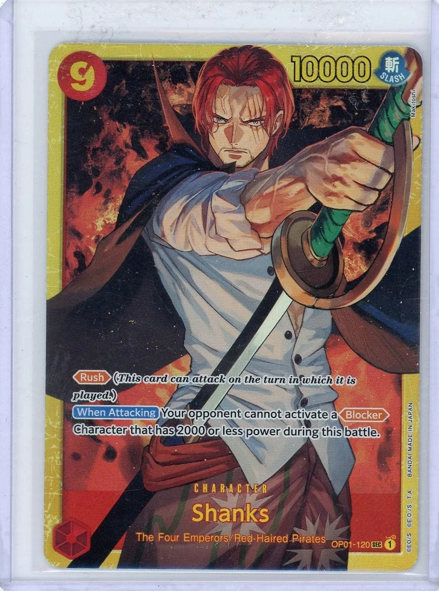 Shanks One Piece OP01-120 SEC