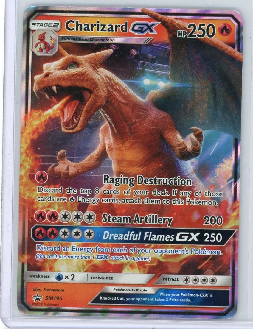 Charizard GX Pokémon SM Black Star Promo #SM195 HP
