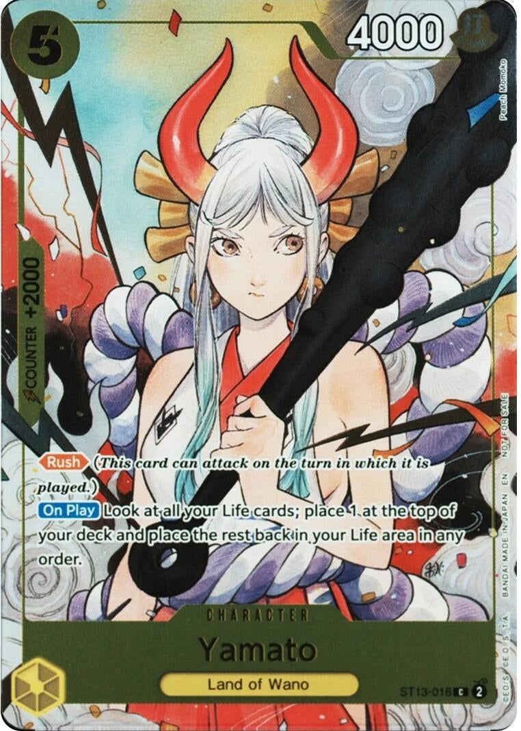 Yamato (Dash Pack 2025) (ST13-016) (One Piece Promotion Cards) (OP-PR)
