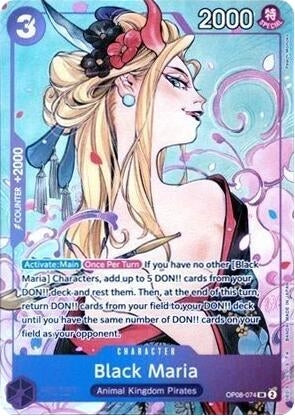 Black Maria (Dash Pack 2025) (OP08-074) (One Piece Promotion Cards) (OP-PR)