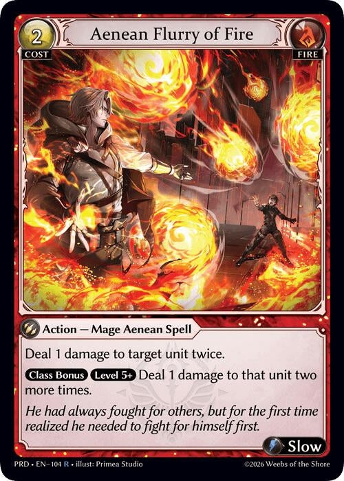 Aenean Flurry of Fire (104) (.asphodel/paradise) (PRD)